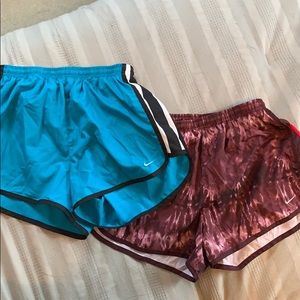 Women’s Nike Dri-fit shorts (2 pairs)